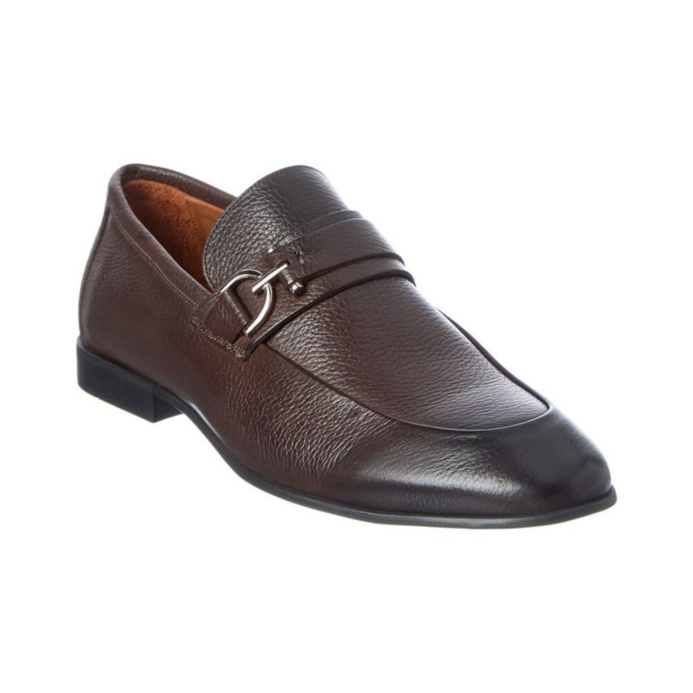 Donald Pliner Uday Leather Loafer, Brown